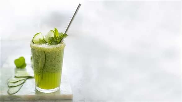 Ogórkowa agua fresca