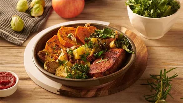 Obiad jednoblaszkowy z tofu