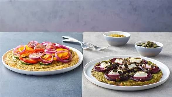 2 sposoby na pizzę - z brokułu i kalafiora