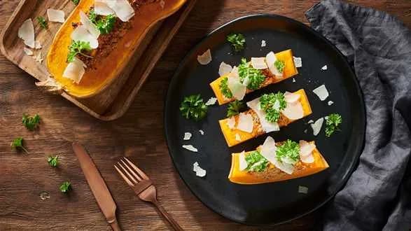 Faszerowana dynia piżmowa