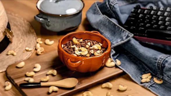 Kowbojska śniadaniowa owsianka białkowa Arthura