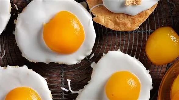 Ciastka jak jajka sadzone