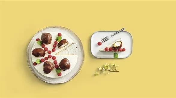 Ciasto z profiterolkami