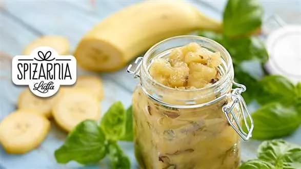 Dżem bananowo-bazyliowy