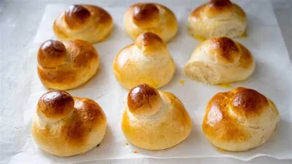 Brioszki col tuppo w stylu sycylijskim