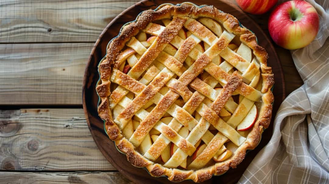 Biała krzyżowa: Prosty przepis na pyszny deser z jabłkami i cynamonem