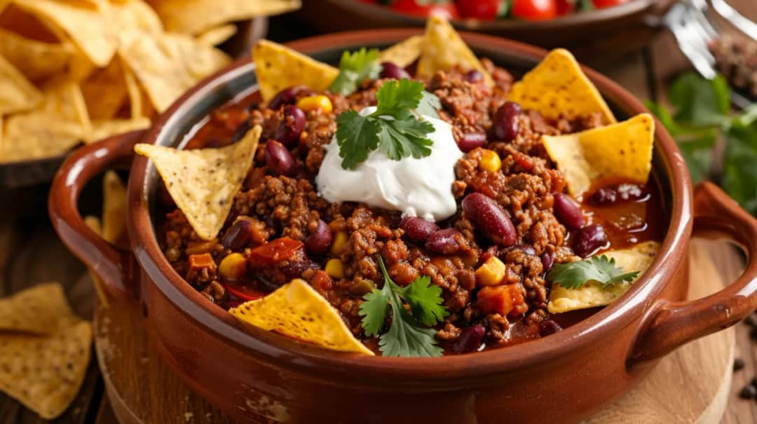 Chili con carne z nachosami: Niezwykły i najlepszy przepis na te danie