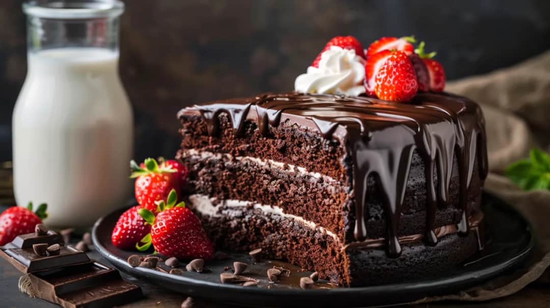 Jogurtowe ciasto z czekoladą – nasz łatwy przepis na pyszny deser